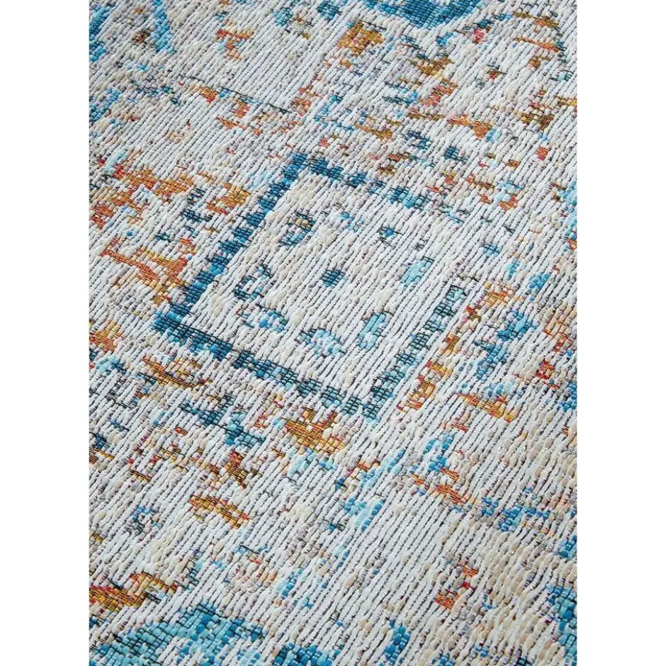 Villeroy & Boch Buitenkleed Vintage Creme Blauw - 160x235 CM