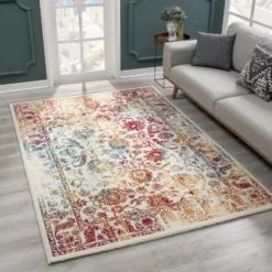 Vintage Van Gogh Vloerkleed Multi Laagpolig - 160x230 CM