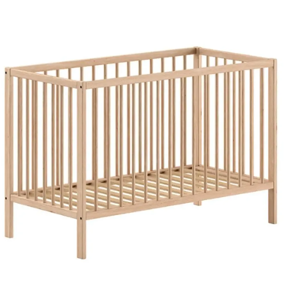 Vipack Babybed Dino - 60 x 120 cm - verstelbaar - dennenhout