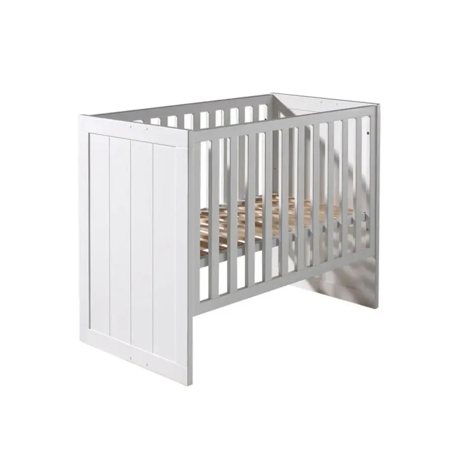 Vipack babybed Erik - wit - 126,6x68x90 cm