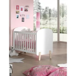 Vipack babybed Kiddy - wit - 60x120 cm
