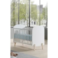Vipack babybed Kiddy - wit - 60x120 cm