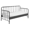 Vipack Bedbank Bronxx - zwart - 90x200 cm