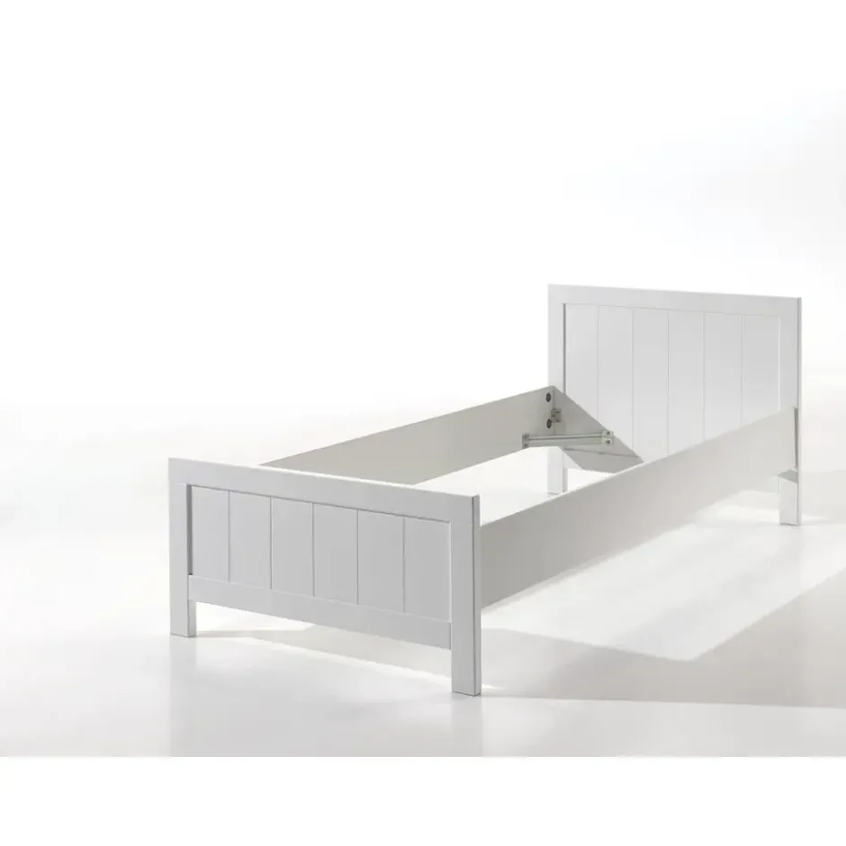 Vipack bed Erik - wit - 77x95,8x206,8 cm