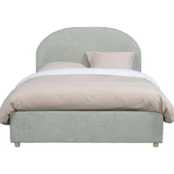 Vipack bed Moon met opbergruimte - mint - 140x200 cm