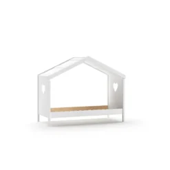 Vipack huisbed Amori zonder achterwand - wit - 90x200 cm
