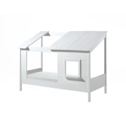 Vipack huisbed - wit - 90x200 cm