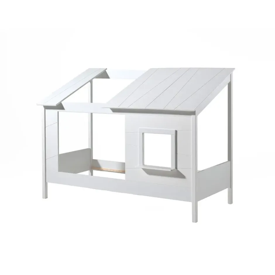 Vipack huisbed - wit - 90x200 cm