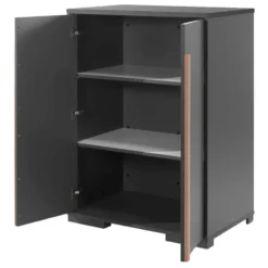 Vipack Kinderkledingkast London 98x56x116cm - antraciet