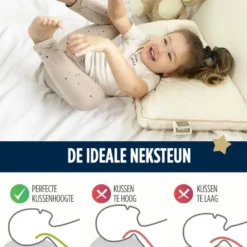 Vitapur Kinderdekbed 140x200 cm - kinderkussen 40x60 cm