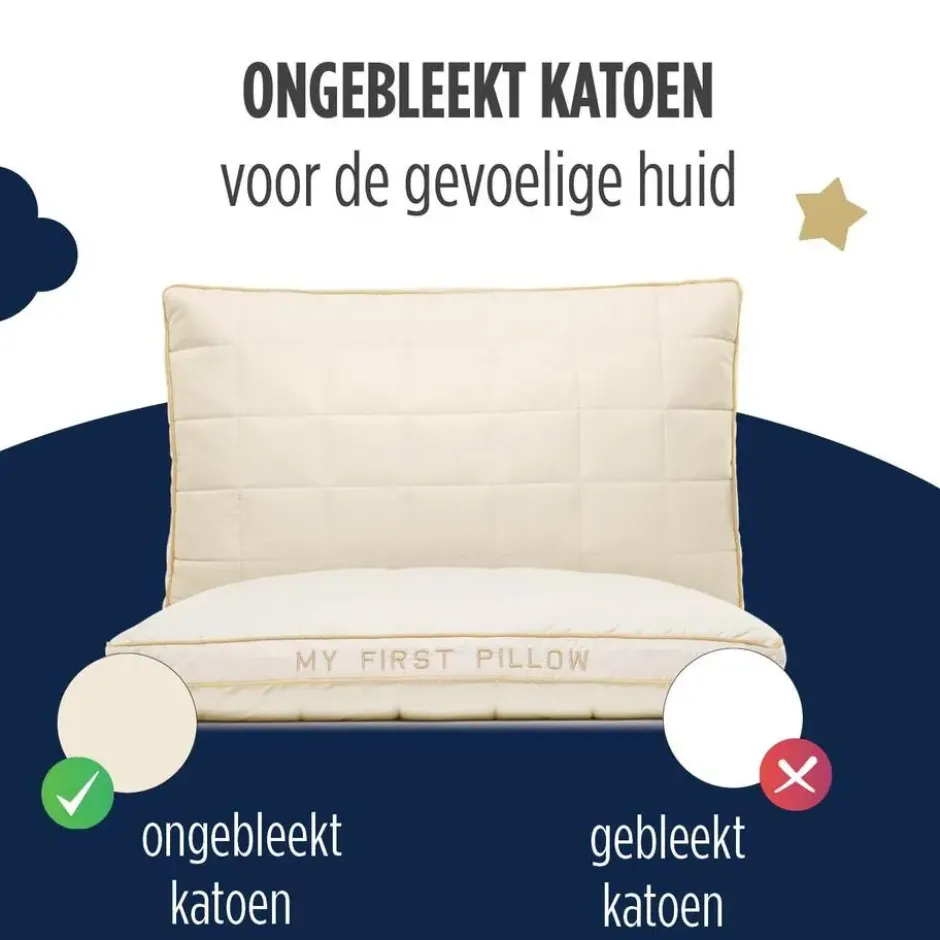 Vitapur Kinderdekbed 140x200 cm - kinderkussen 40x60 cm