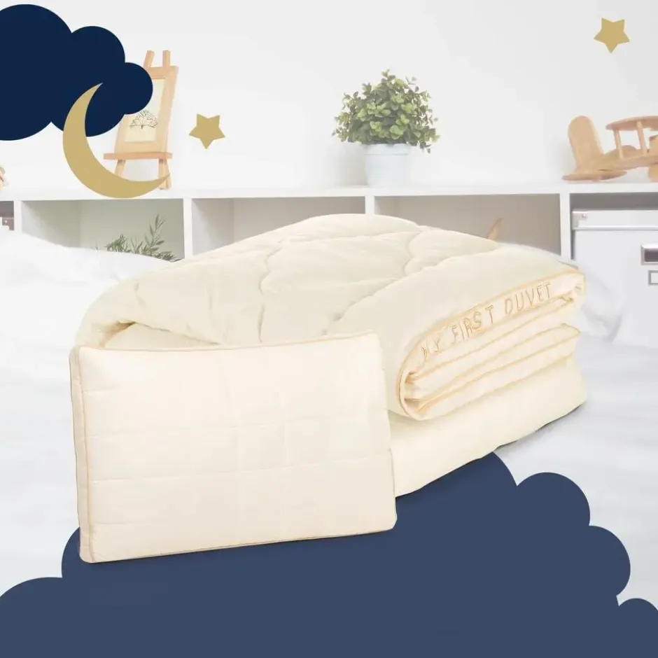 Vitapur Kinderdekbed 140x200 cm - kinderkussen 40x60 cm