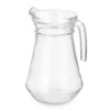 Vivalto schenkkan/water/wijn karaf - glas - transparant - 1000 ml