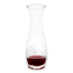Vivalto schenkkan/water/wijn karaf - glas - transparant - 1000 ml