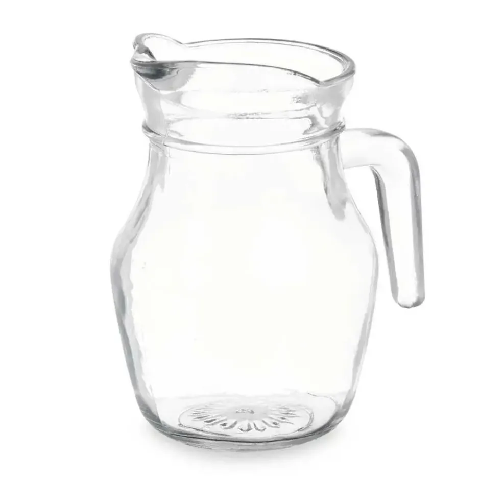 Vivalto schenkkan/water/ wijn karaf - glas - transparant - 500 ml