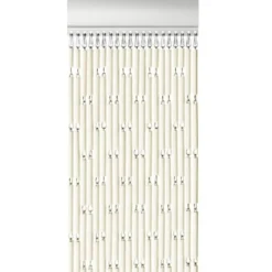 Vliegengordijn Tube Ecru 90 x 210 cm