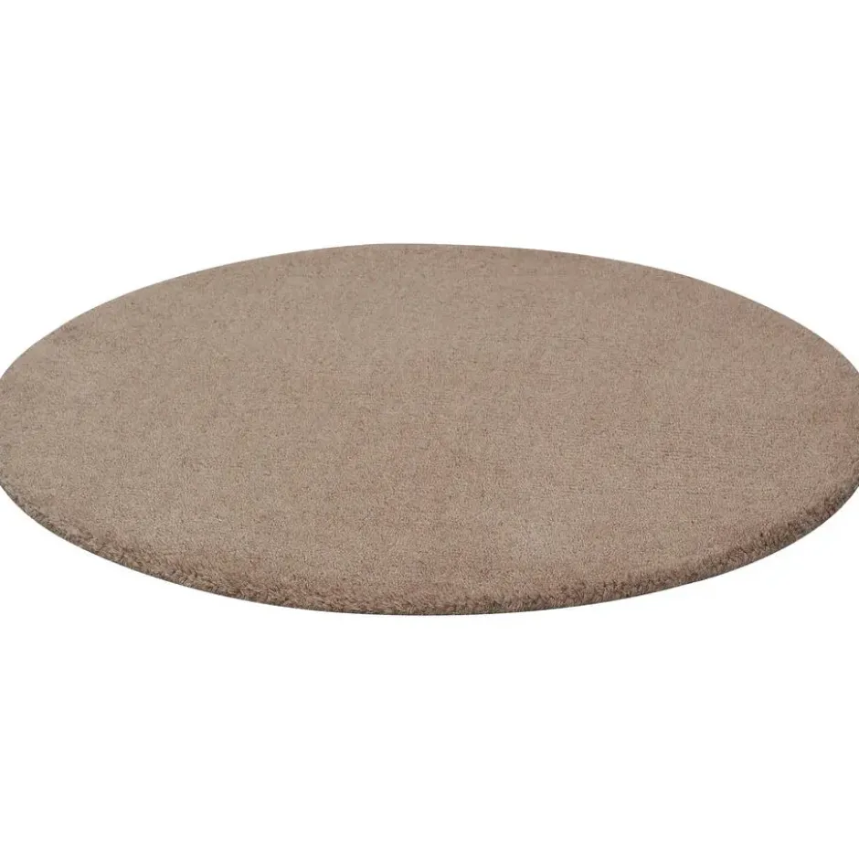 Vloerkleed Colours - taupe - Ø68 cm
