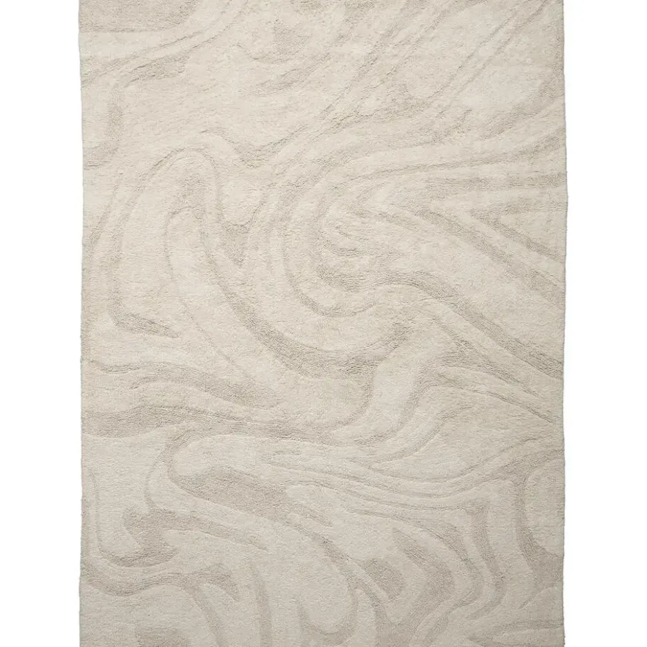 Vloerkleed Delhi - wit - 160x230 cm