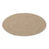 Vloerkleed Fairford - naturel - Ø100 cm