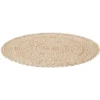 Vloerkleed Madras - naturel - Ø100 cm