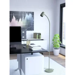Vloerlamp Carlo - E14 - 170 cm - Groen - Kantelbaar