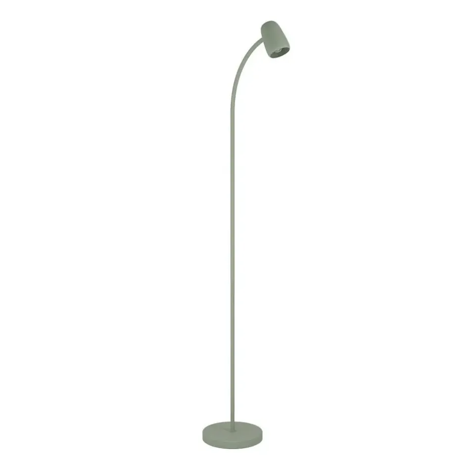 Vloerlamp Carlo - E14 - 170 cm - Groen - Kantelbaar
