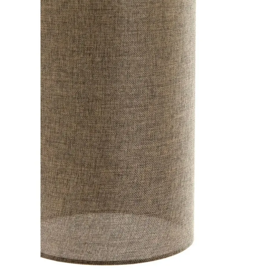Vloerlamp Donio - Bruin - 33.5x28x155cm