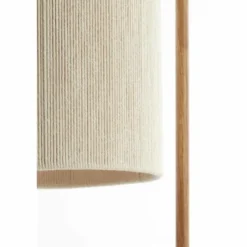 Vloerlamp Donio - Naturel/Crème - 33.5x28x155cm