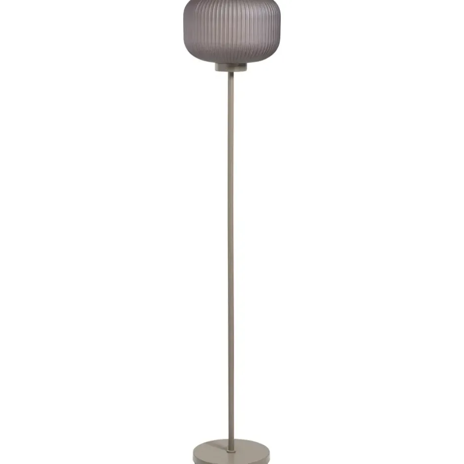 Vloerlamp Ella taupe E27 - 150x30x30 cm