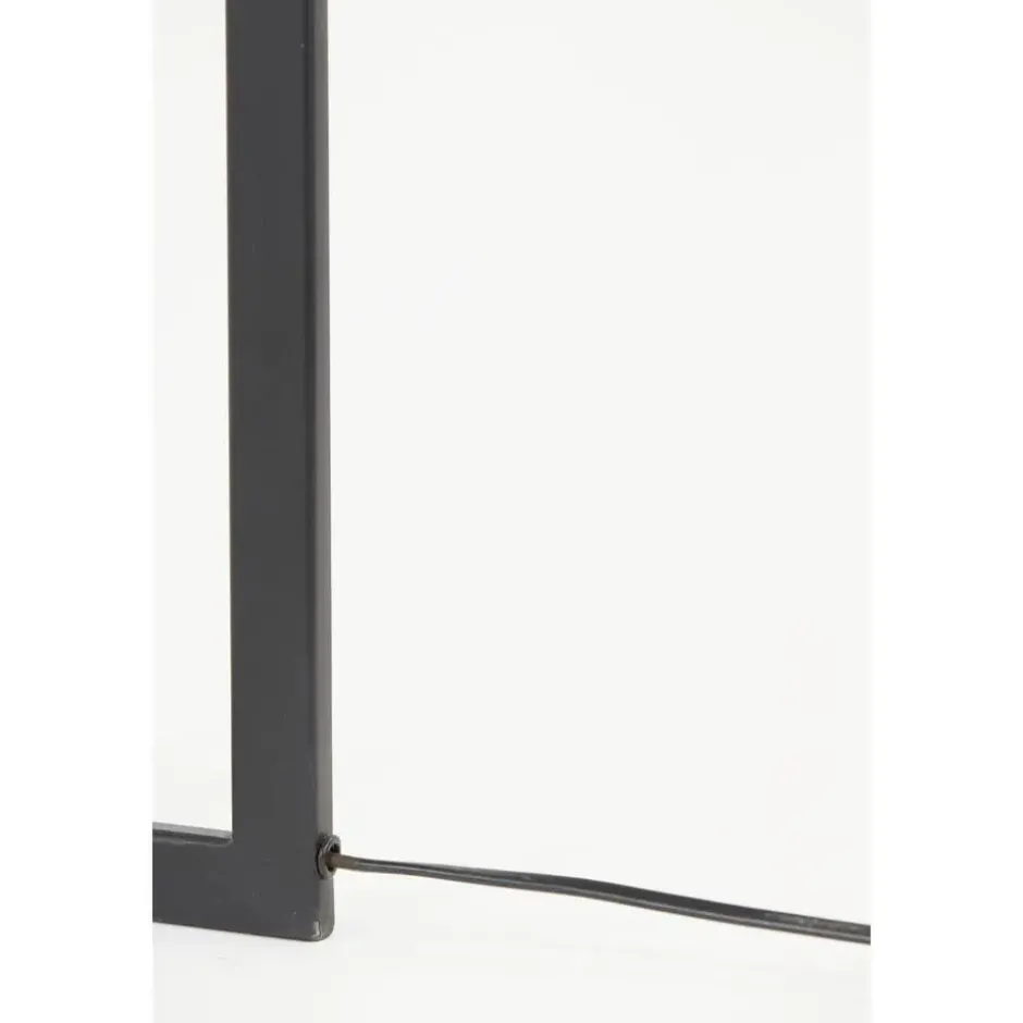 Vloerlamp Mace - Zwart - 30x30x140cm