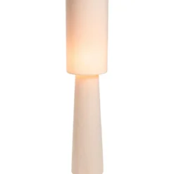 Vloerlamp Trompet E27 - beige - 165x36x36 cm