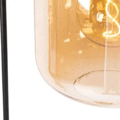 Vloerlamp Zuzanna E27 - amber - 150x35,5x21 cm