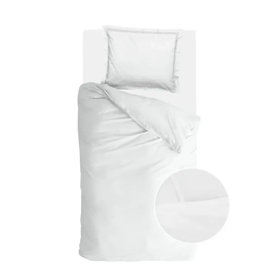 Walra - Dekbedovertrek Classic Elegance - 140x220 cm - Wit