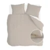 Walra - Dekbedovertrek Neutral Nest - 240x220 cm - Zand