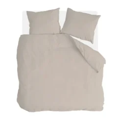 Walra - Dekbedovertrek Neutral Nest - 240x220 cm - Zand