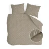 Walra - Dekbedovertrek Remade Rustic GraCe - 200x220 cm - Taupe