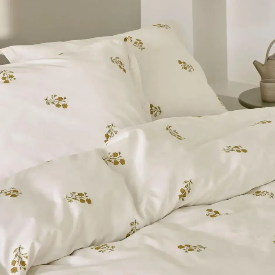 Walra - Dekbedovertrek Sunset Blossom - 240x220 cm - Off White
