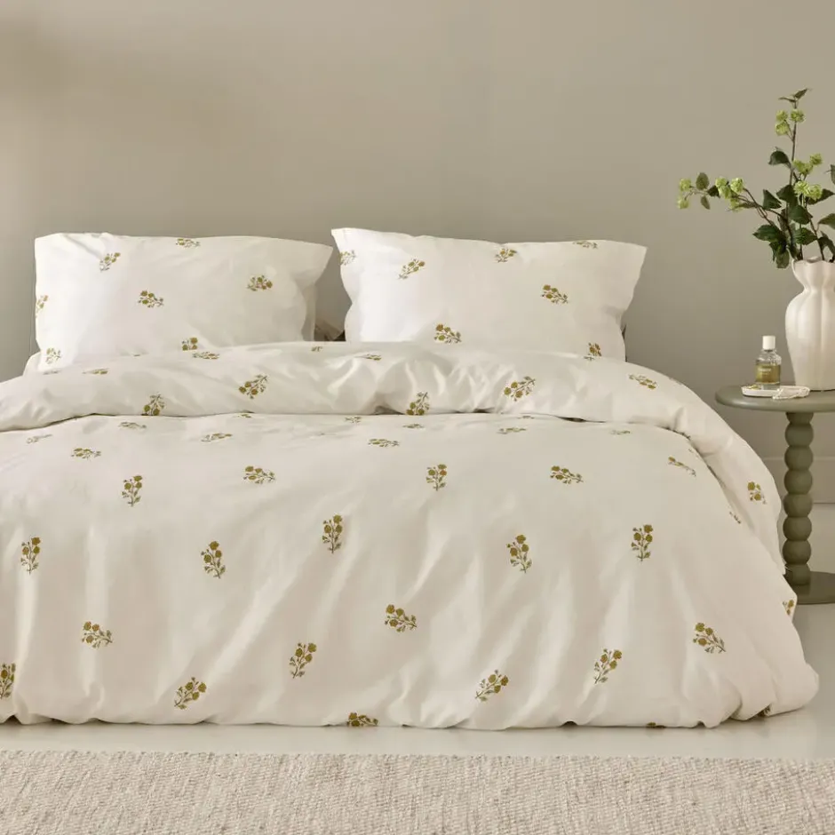 Walra - Dekbedovertrek Sunset Blossom - 240x220 cm - Off White