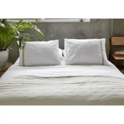 Walra - Dekbedovertrek Timeless Chic - 200x220 cm - Wit