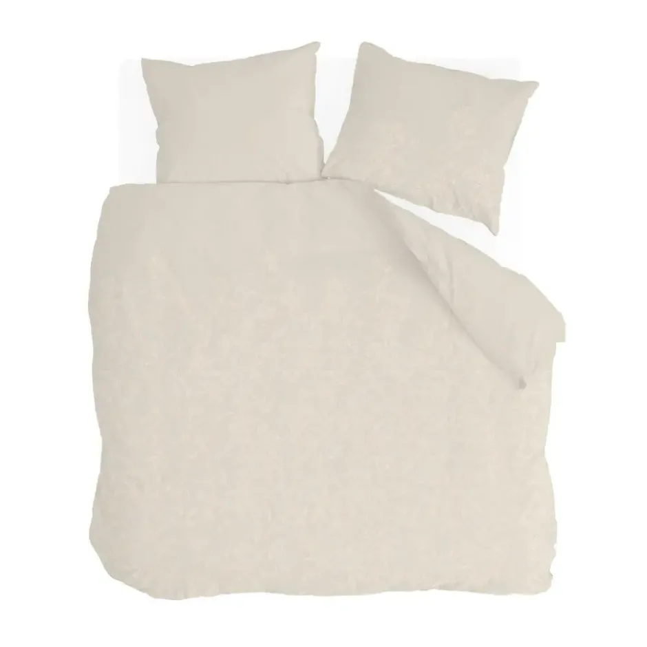Walra - Dekbedovertrek Yarrow Elegance - 200x220 cm - Zand