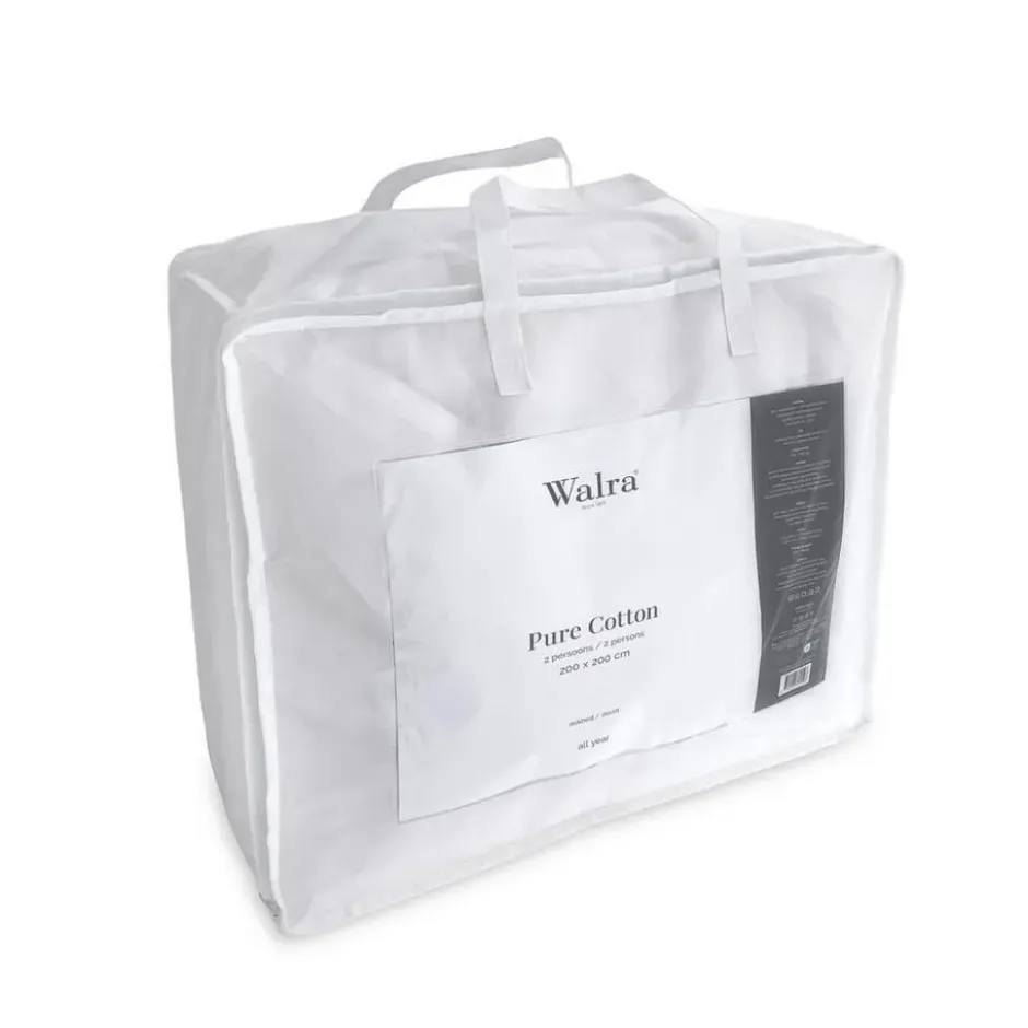 Walra - Dekbed Pure Cotton all seasons - 140x200 cm - Wit