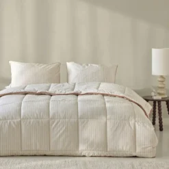 Walra - Dekbed zonder overtrek Whimsy Lines - 200x200 cm - Off White