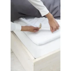 Walra - Molton Cotton Cover Topper - 140x200 cm - Wit