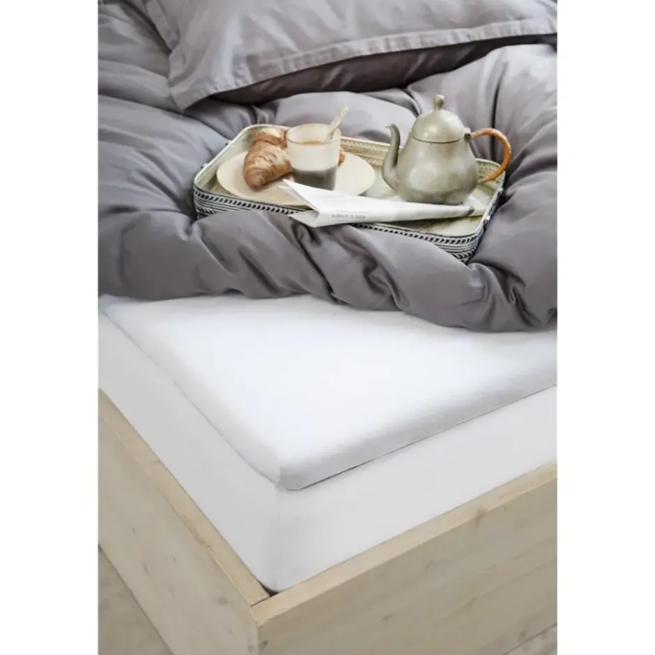 Walra - Molton Cotton Cover - 90x200 cm - Wit