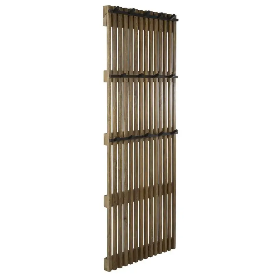 Wandkapstok 14 Haaks - Mangohout - Landelijke Stijl