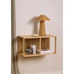Wandkastje - Eiken - 67x31x36cm - Kairo
