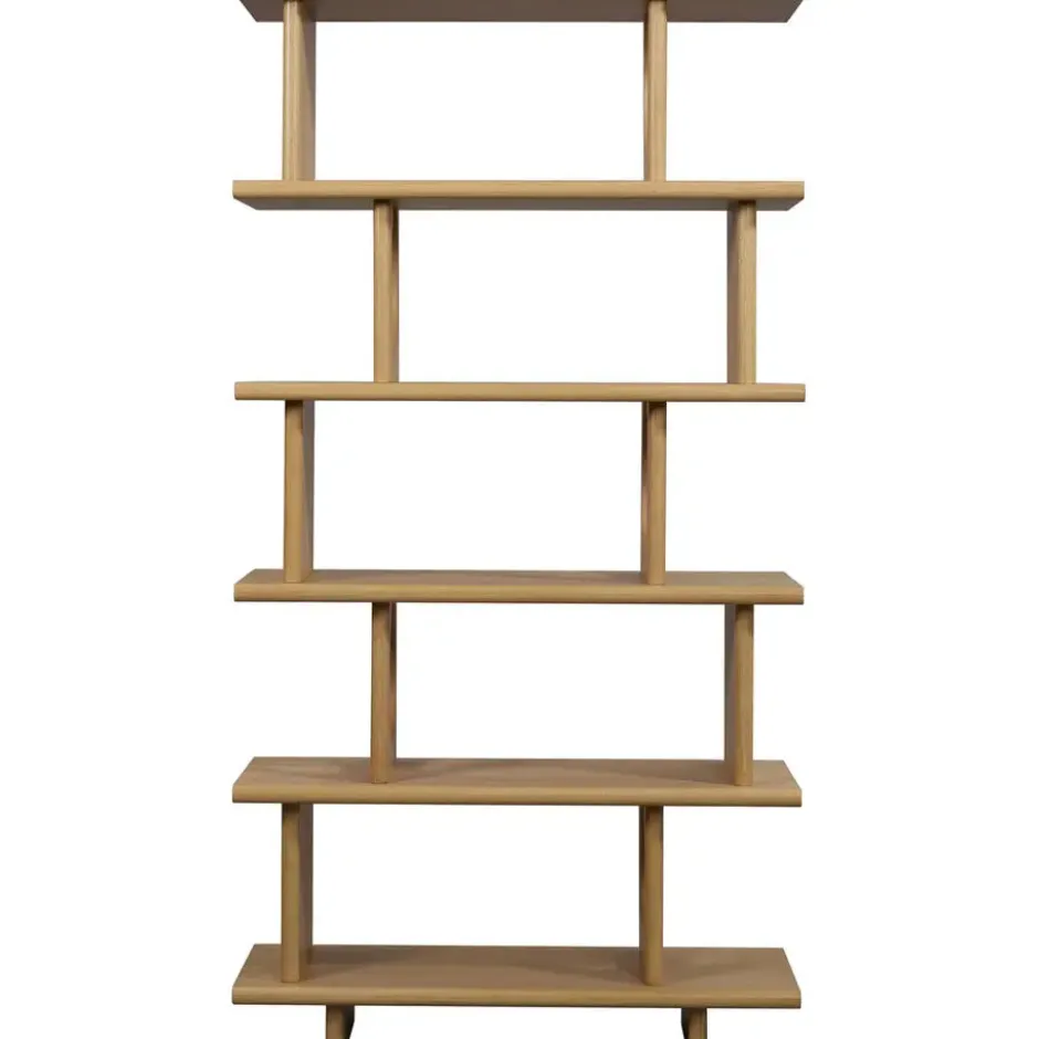 Wandkast Lena - eiken - 181x95x38 cm
