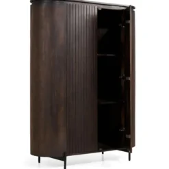 Wandkast Mokka - Donkerbruin 115cm