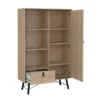 Wandkast Naturel - 100x40x160cm - Ry