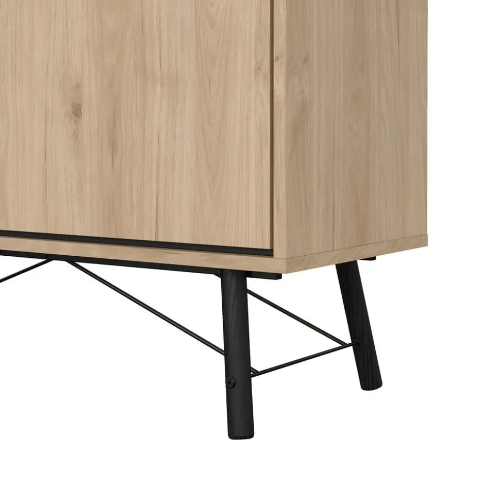 Wandkast Naturel - 100x40x160cm - Ry